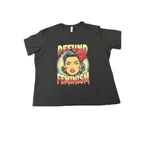 Hope & Heritage Defund Feminism Chicana Women’s Size XXL